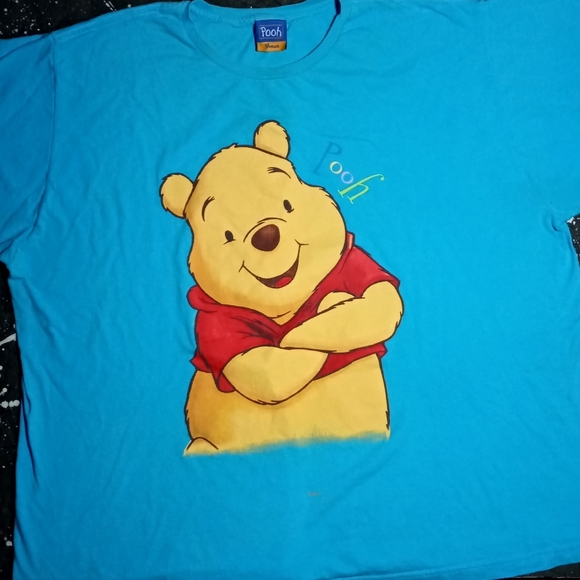 Disney Tops - Vintage 90s Winnie the Pooh women's graphic short sleeve Disney promo tee